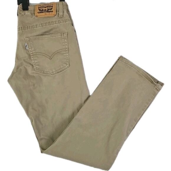 Levi’s 511 ~Teens Size 14R(27×27)~ Tan Color Cotton/Elastane Jeans Cotton Blend. - Picture 1 of 16